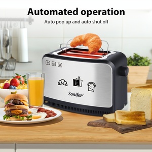سونيفير SF-6088 محمصة خبز كهربائية عالية الجودة متعددة الوظائف صغيرة الحجم بشريحتين أوتوماتيكية - Product Image 3