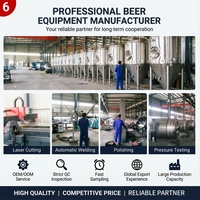 Fermenteur conique de brassage de bière de 100 litres