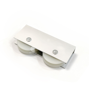 Haute qualité Offre Spéciale en plastique rainure piste rouleaux roue coulissante fenêtre rouleau acier inoxydable poulie roues avec roulements - Product Image 1