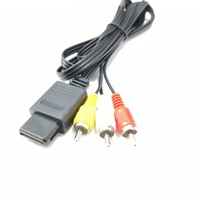 Câble AV Audio vidéo Offre Spéciale pour Nintendo N64 pour NGC pour Console de jeu SNES câble AV polyvalent