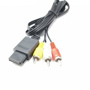 Câble AV Audio vidéo Offre Spéciale pour <span class=keywords><strong>Nintendo</strong></span> N64 pour NGC pour Console de jeu SNES câble AV polyvalent - Product Image 6
