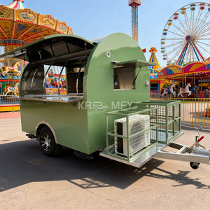 OEM Hot Dog Street Trucks Container USA <b>Fryer</b> Food Trailer Mobile Coffee Cart For Sale - Product Image 4