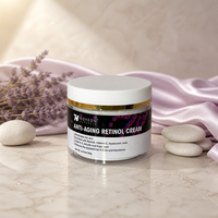 Crème Visage Bio Personnalisée Sans Parabène Anti-rides Anti-âge et Hydratant au Collagène et Glycérine Crème au Rétinol