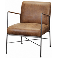 Fauteuil de salon moderne et élégant avec assise rembourrée douce, soutien confortable et construction durable, idéal pour lire un livre