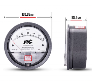 เกจวัดราคาโรงงาน รุ่น 2300-60 ช่วงการวัด 30-0-30 Pa - Product Image 4