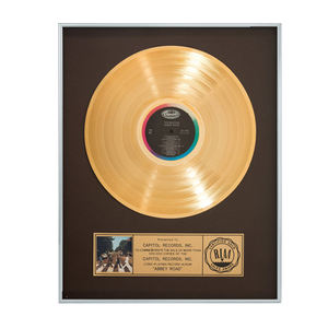 Affiche en aluminium noir or <span class=keywords><strong>platine</strong></span> disque vinyle avec Plaque personnalisée bon marché - Product Image 6