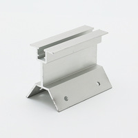 Yuxin - Fixation trapézoïdale intégrée en alliage d'aluminium galvanisé à chaud pour tuiles en acier coloré, accessoire de fixation solaire photovoltaïque 2400