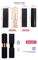 Rouge à Lèvres Vegan Professionnel Vente en Gros 24 Couleurs Marque Privée Matte Imperméable Personnaliser Logo quantité minimale de commande Bas Maquillage des Lèvres Teinture pour les Lèvres