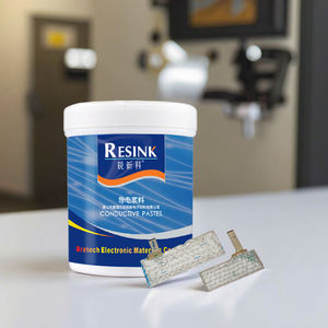 Pintura Conductora de Plata, Pasta Electrónica Líquida de Curado a Baja Temperatura, Pasta de Plata Flexible para Circuitos Resink LMP41-01 - Product Image 1