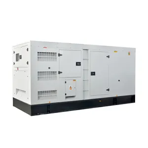 AC three phase silent generators price 375kva Cummins soundproof gensets 375 kva diesel power plants factory