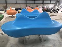 Chaises de jardin en fibre de verre écologiques, faites à la main, style pop art, design en forme de bosse, longueur 260 cm, pour le shopping
