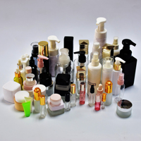 Bouteille en verre blanche carrée de luxe vide 100 ml 120 ml, pot en verre avec couvercle pour liquide ou huile cosmétique