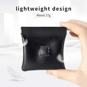 KBEAR BP02 Estuche de Viaje para Joyería de Cuero PU, Bolsa Portátil para Guardar Auriculares, Estuche de Almacenamiento para Auriculares Intrauditivos <span class=keywords><strong>KZ</strong></span> ZS10 Pro/ZSN PRO X/AS10/AS24 - Product Image 6