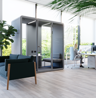HIGHKA Offre Spéciale nouvelle boîte de bureau écologique de taille M avec espace de réunion privé et silencieux pods insonorisés pour espace de travail moderne