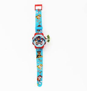 Ensemble de montres pour enfants Paw Patrol, mouvement à quartz écologique, lampe torche, écran LCD, design Chase/ Marshall/Rubble, affichage numérique, réglable - Product Image 3