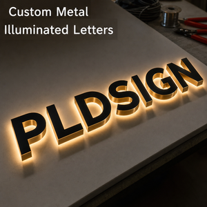 Insegne Luminose in Acciaio Inox 304 Certificate UL, Lettere Illuminate Personalizzate per Esterni, Qualità Commerciale - Product Image 1