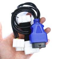 Cable Adaptador de Diagnóstico CAN ICarsoft E2 para Tesla, OBD2 OBDII J1962, Conector de Escáner EV