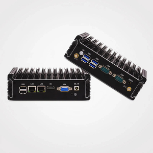 Linkleaps Hot Selling Fanless Industrial Mini PC Intel Core I3 I5 I7 4GB RAM 2 GbE 2 RS232 RS485 Embedded Industrial <strong>Computer</strong> - Product Image 1