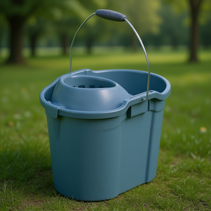 Seau à serpillière (16Lt) avec essoreuse AURORA Bleu ardoise 8101474704 - Product Image 3