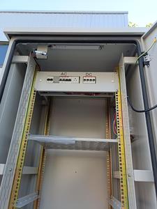 Armoire de télécommunications extérieure 19U IP65/IP55, coffret d'équipement étanche en acier inoxydable 20U avec climatiseur - Product Image 6