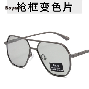 Boyarn Verano Venta caliente Hombres Personalidad Marco <span class=keywords><strong>de</strong></span> metal cuadrado <span class=keywords><strong>de</strong></span> gran tamaño Doble viga <span class=keywords><strong>Ciclismo</strong></span> Conducción Uv400 <span class=keywords><strong>Gafas</strong></span> <span class=keywords><strong>de</strong></span> <span class=keywords><strong>sol</strong></span> polarizadas - Product Image 3