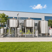 Système de brasserie complet Tonsen Professional 7BBL 10BBL, équipement de brassage de bière artisanale clé en main avec 5 ans de garantie