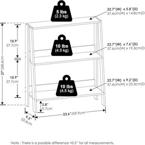 Passing On <b>The</b> <b>Kingdom</b> Bookshelf Wood Freestanding Multi Tier Storage Rack For Living Room Home Office Student Use - Product Image 2