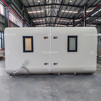 Steelmark 20 pieds 40 pieds extérieur moderne populaire préfabriqué maison de travail mobile cabine Apple Pod de bureau