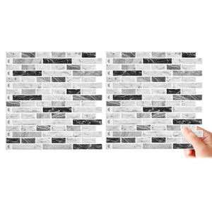 Carreaux vinyle de cuisine à assembler soi-même, bande longue pour dosseret de cuisine - Product Image 3