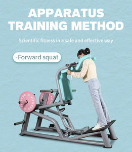 เครื่องสควอทแบบ Heavy Duty Super <span class=keywords><strong>Squat</strong></span> Machine ได้รับการรับรองมาตรฐาน CE รับน้ำหนักได้สูงสุด 500 กก. เครื่อง Leg Press Super <span class=keywords><strong>Squat</strong></span> สำหรับยิมเชิงพาณิชย์และศูนย์ออกกำลังกาย - Product Image 5