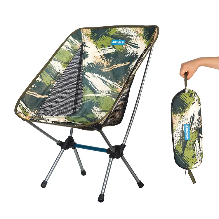Hot Selling Lightweight Outdoor Folding Camping Moon Chair For Hiking