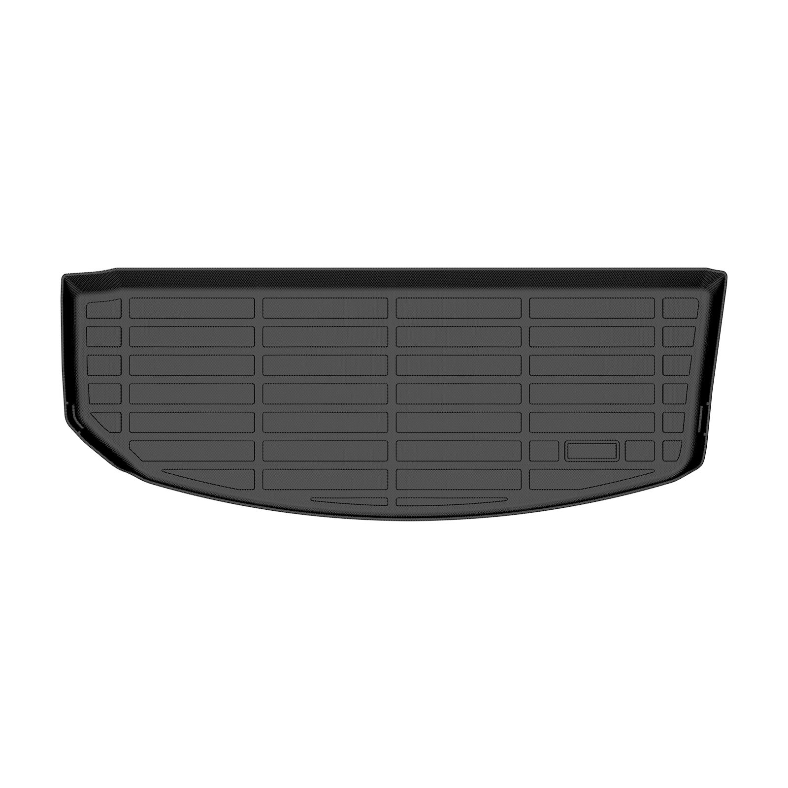 พรมปูพื้นท้ายรถ Palisade เบนซิน 7 ที่นั่ง