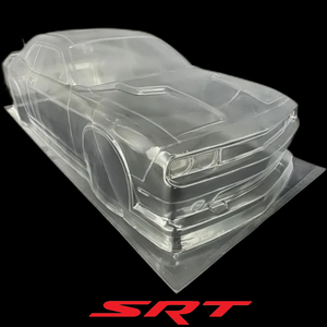 เคสมือถือลาย hellcat 1/10 RC พร้อมสปอยเลอร์ฐานล้อความกว้าง190มม. พร้อมสปอยเลอร์สำหรับ1/10 RC Drift MST HSP reved <span class=keywords><strong>yokomo</strong></span> - Product Image 2