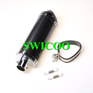 Haute qualité 100*330 38mm <span class=keywords><strong>moto</strong></span> silencieux tuyau d'alimentation pour 125/<span class=keywords><strong>200</strong></span>/250cc ATV Quad Dirt Bike Buggy - Product Image 4