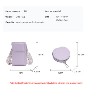 Sac de messager à fermeture éclair en cuir PU multifonctionnel à large bande pour femmes toutes saisons lavable à la lumière étanche pour les déplacements d'été - Product Image 3