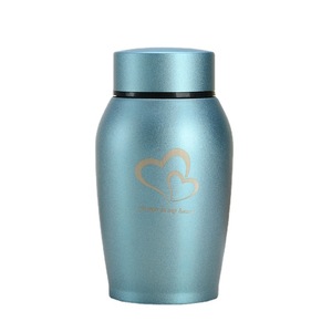 Venta al por mayor de fábrica: Nueva urna para cenizas de mascotas con grabado láser de huella de pata y corazón, para exhibición, entrega rápida, <span class=keywords><strong>precio</strong></span> al por mayor - Product Image 5