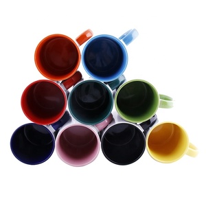 <span class=keywords><strong>PROMO</strong></span> Großhandel 11oz Farbe in Keramik becher mit benutzer definierten Druck - Product Image 1