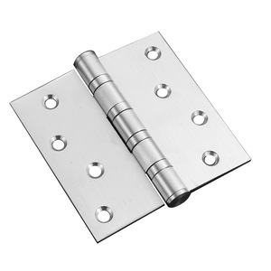 บานพับประตูสแตนเลส 4 นิ้ว สำหรับงานหนัก 6 รู 180 องศา ดีไซน์อุตสาหกรรม - Product Image 4
