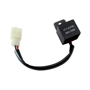 ターン信号2ピンリレー端子電子オートバイワイヤーハーネスケーブルアセンブリPVC/ナイロンジャケットブリテンメッキ銅導体 - Product Image 1