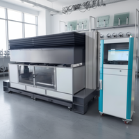 Machine d'essai de résistance à la flexion à quatre points pour verre photovoltaïque EN1288, testeur de durabilité à la charge à quatre points pour panneaux photovoltaïques