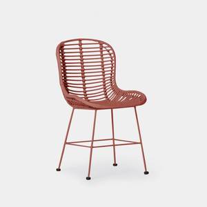 <span class=keywords><strong>Fauteuil</strong></span> de <span class=keywords><strong>jardin</strong></span> d'extérieur empilable en rotin tressé, style cocon scandinave moderne, avec structure métallique, en <span class=keywords><strong>forme</strong></span> d'œuf - Product Image 5