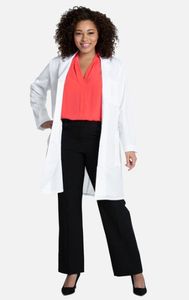 Blouse à manches courtes unisexe blanche Blouse médicale personnalisable pour médecins et infirmières Tissu tricoté Scrubs Utilisation hospitalière - Product Image 6