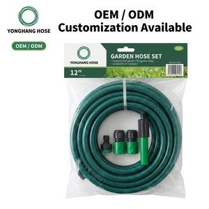 Tubo da <span class=keywords><strong>Giardino</strong></span> in PVC Verde Personalizzabile 10m/20m/30m/50m/100m, Colore Personalizzato, Durevole e di Alta Qualità <span class=keywords><strong>per</strong></span> <span class=keywords><strong>Irrigazione</strong></span> - Product Image 1