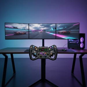 <strong>MOZA</strong> <strong>KS</strong> Pro Wireless 2.4GHz Racing Steering Wheel Motion Sensing for One PC Steam Deck Compatible Gaming Accessories - Product Image 6