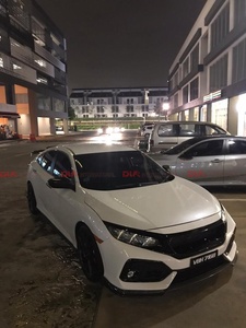 กระจังหน้าคาร์บอนไฟเบอร์สไตล์ JS สำหรับฮอนด้า17 Civic Type R FK8 - Product Image 5