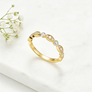 Anillo de compromiso y moda personalizado de plata y oro macizo de 10K/14K/18K, con diamantes cultivados en laboratorio CVD de calidad IGI VVS-VS, corte ovalado y corte brillante, clásico. - Product Image 5