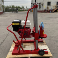 Machine de forage de carottage à moteur essence pour asphalte, béton, routes et trous de sondage, pour la pose de clous routiers