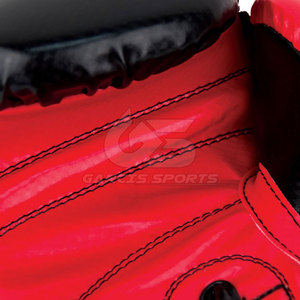 Guantes de boxeo de cuero PU de alta calidad profesional OEM logotipo personalizado impermeable transpirable ligero dedo completo uso para adultos - Product Image 4
