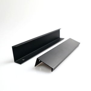 アルミ製ブラック1000mmロングエッジフィンガープル隠しモダンキッチン寝室家具ワードローブキャビネット引き出しハンドル - Product Image 5