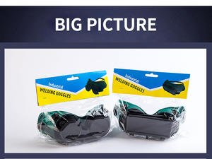 แว่นตาเชื่อมสองชั้นแบบมืออาชีพแว่นตานิรภัยสำหรับเชื่อมปรับได้ - Product Image 3